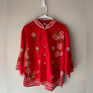 Hawaiian Vintage Inspired Top